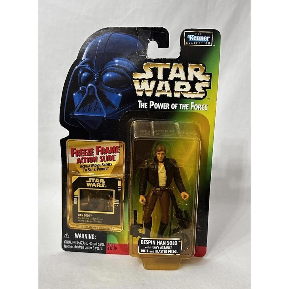 NIP 1997‎ Star Wars POTF Bespin Han Solo Freeze Frame Blaster Pistol